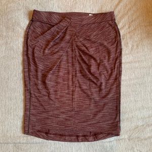 Lululemon Pleated Berry Dri-fit Hi-lo Skirt Size 8